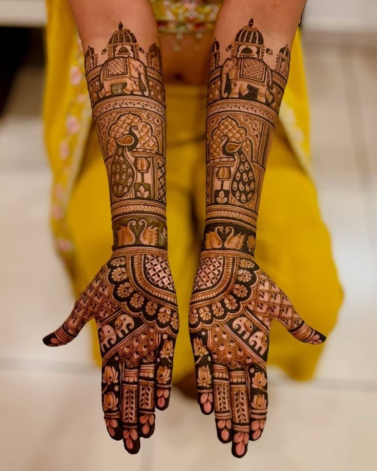 Traditional Mehndi Design 2