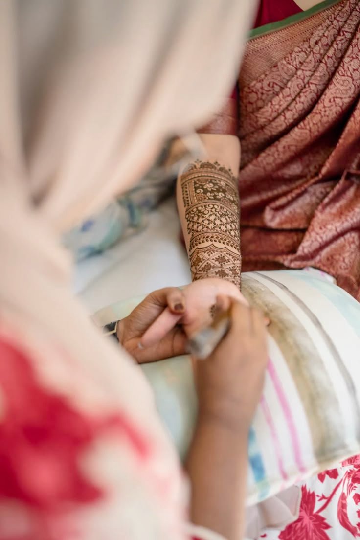 Engagement Mehndi Design