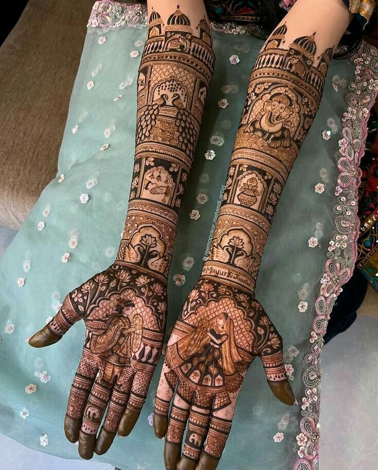 Royal Rajasthani Bridal Mehndi