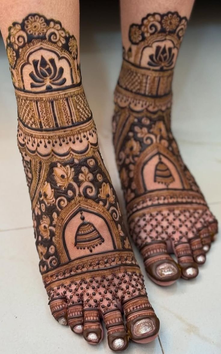 Foot Mehndi Design