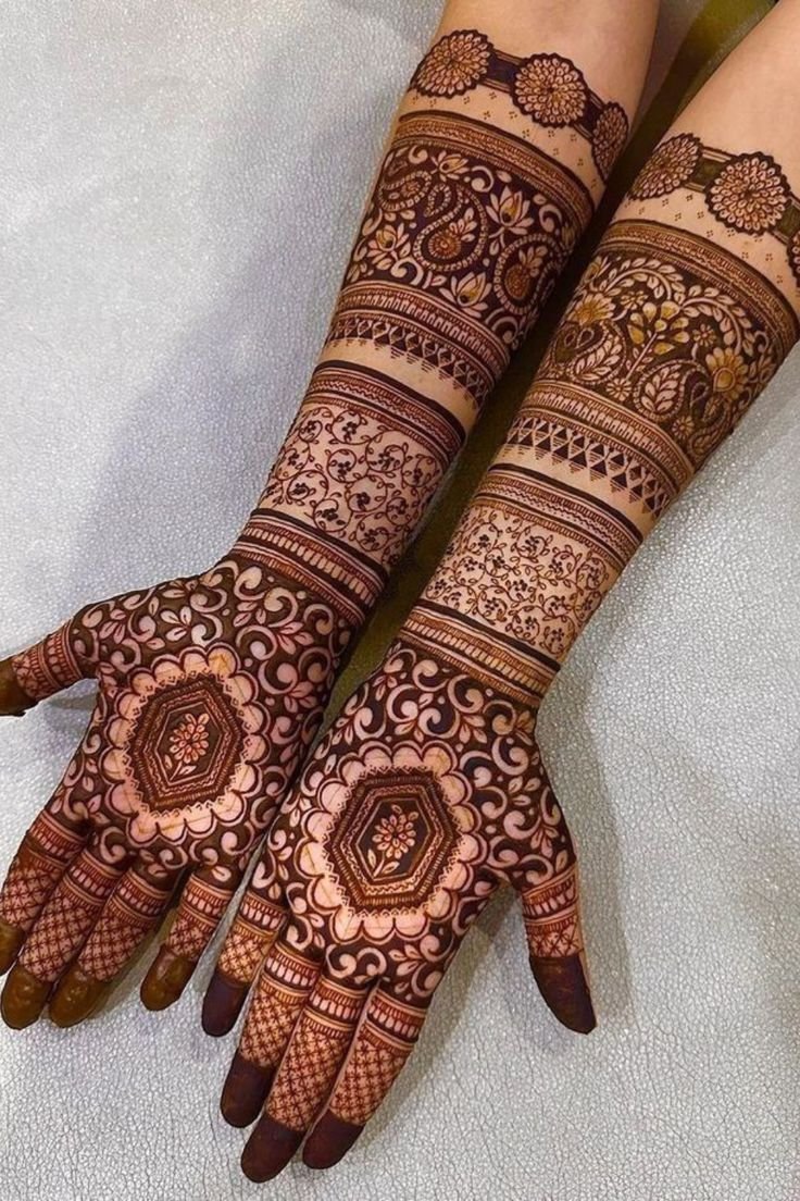 Full Hands Mehndi Design